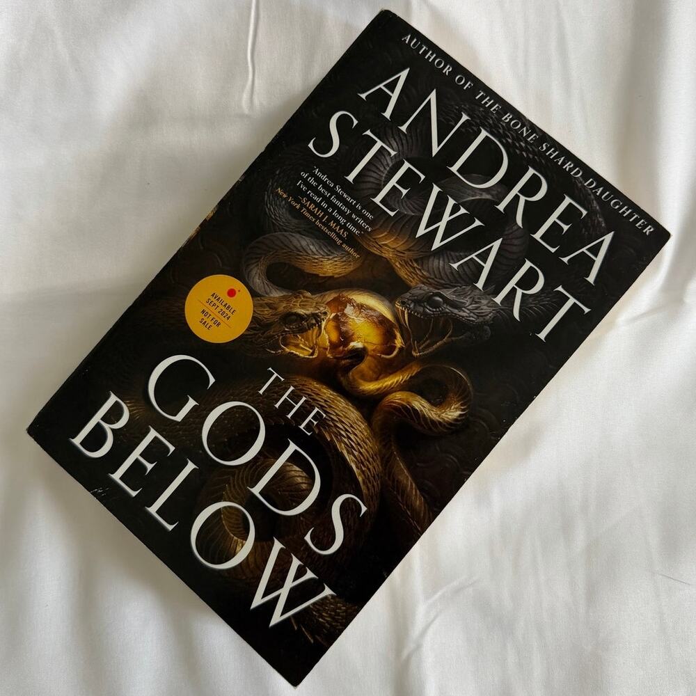 The Gods Below By Andrea Stewart Arc Uncorrected Proof Paperback